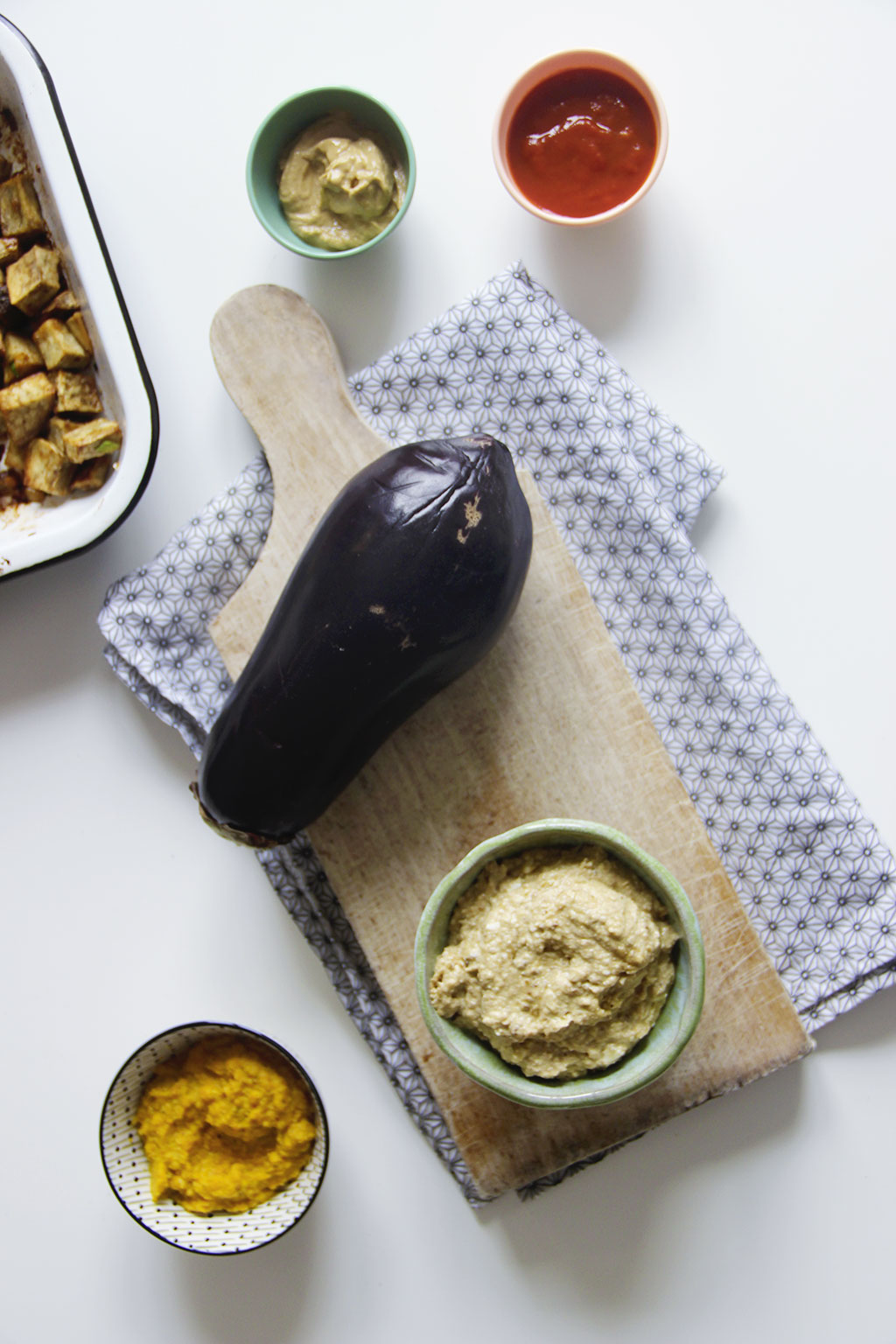 Aubergine feta : recette été (3 étapes)